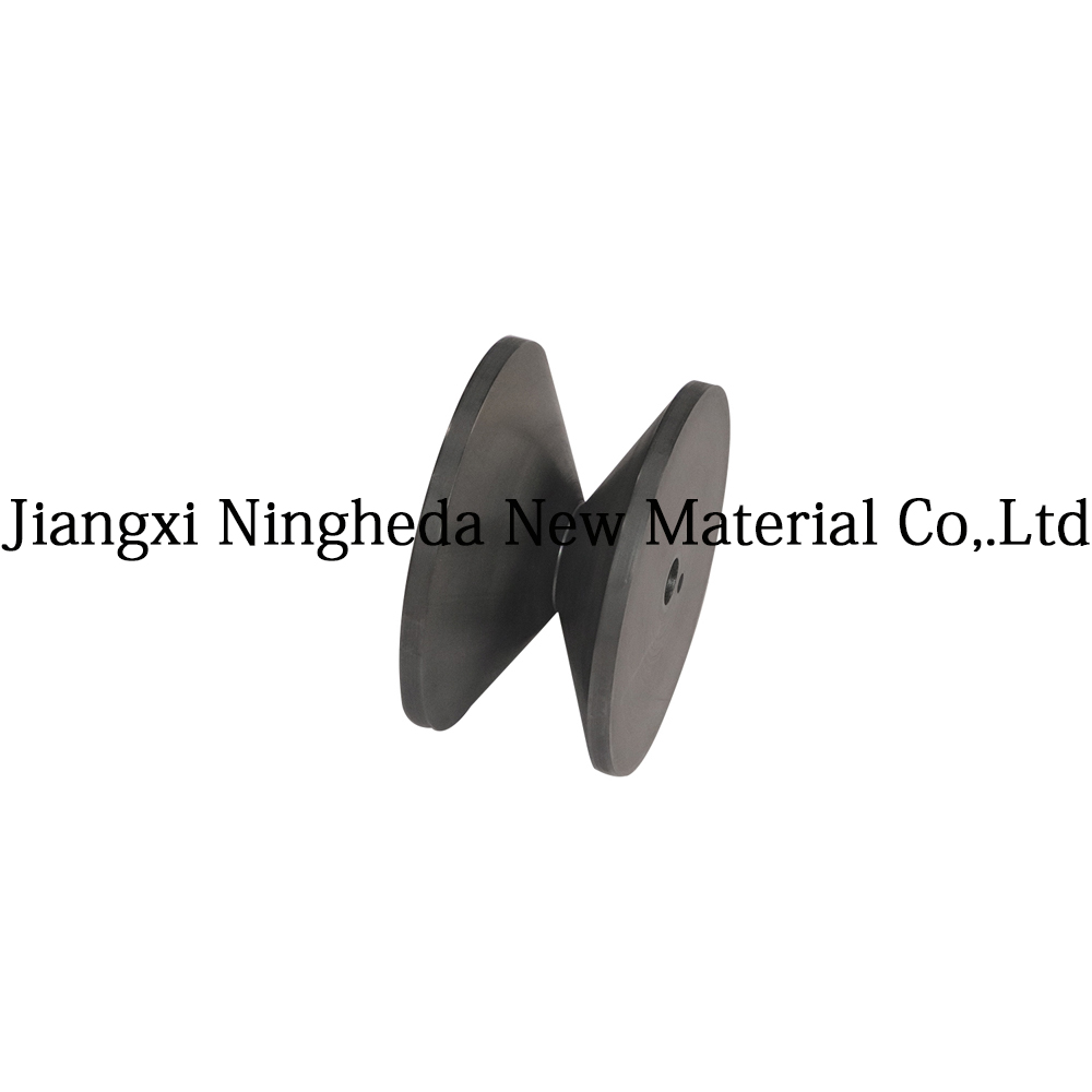 Rotor de grafito de rodillo de grafito de China para la industria del vidrio mecanizado por NHDGraphite