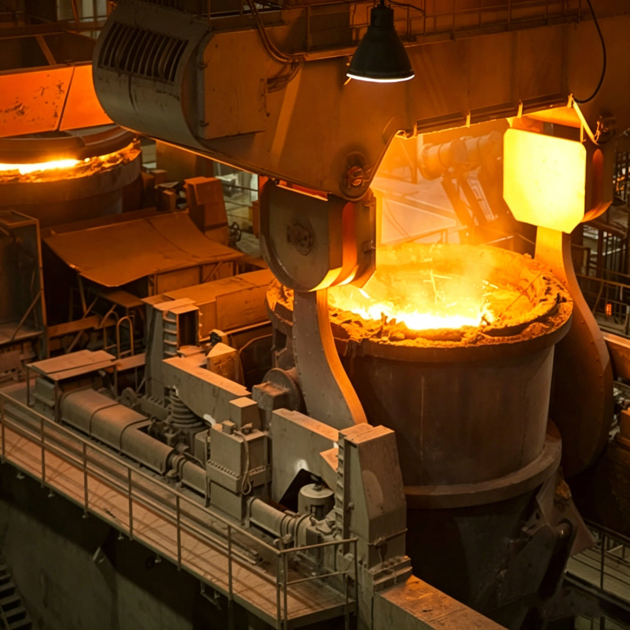 Calentador de grafito para procesamiento de metales, horno de fusi&oacute;n de alta temperatura.