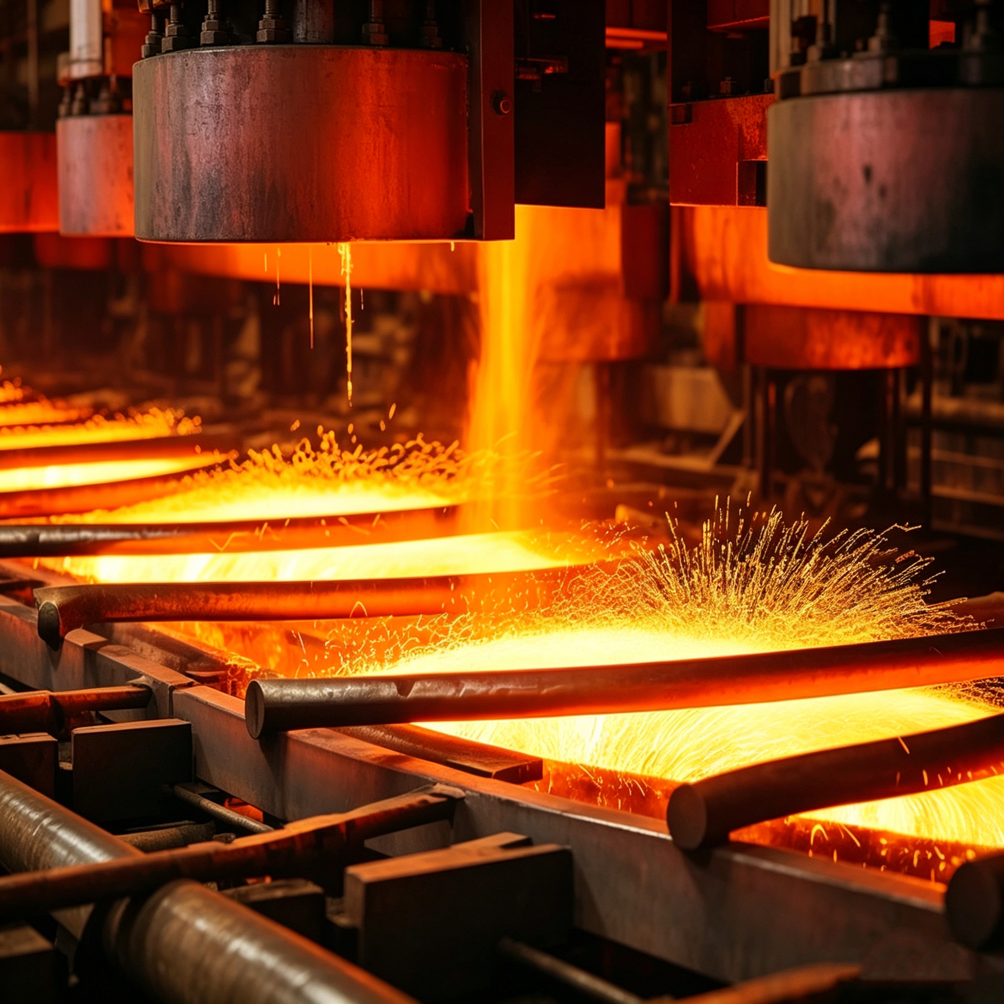 Molde de grafito y barco de sinterizaci&oacute;n para pulvimetalurgia, fabricado con un bloque de grafito moldeado por vibraci&oacute;n de grano medio de 0,8 mm con una densidad de 1,72 g/cm&sup3;, que muestra el proceso de sinterizaci&oacute;n a alta temperatura en la industria de pulvimetalurgia.
