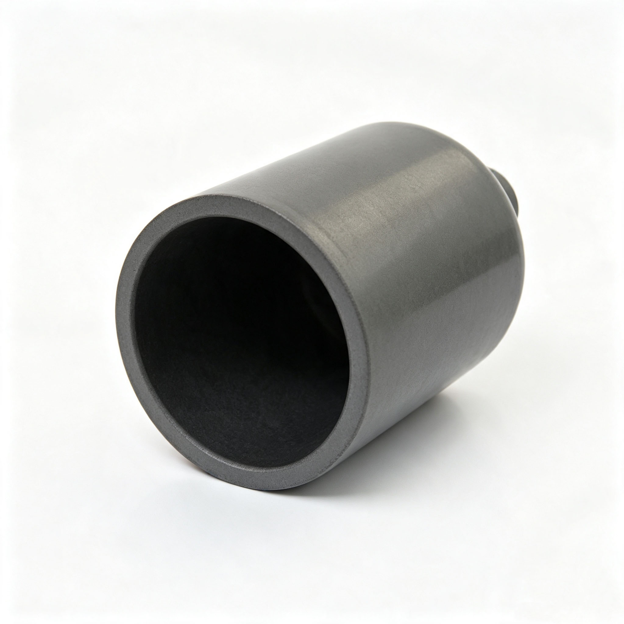 Crisol de grafito con orificio excéntrico | Diseñado específicamente para fundición a presión al vacío de oro, plata y platino | Nuevo material de Jiangxi Ningheda