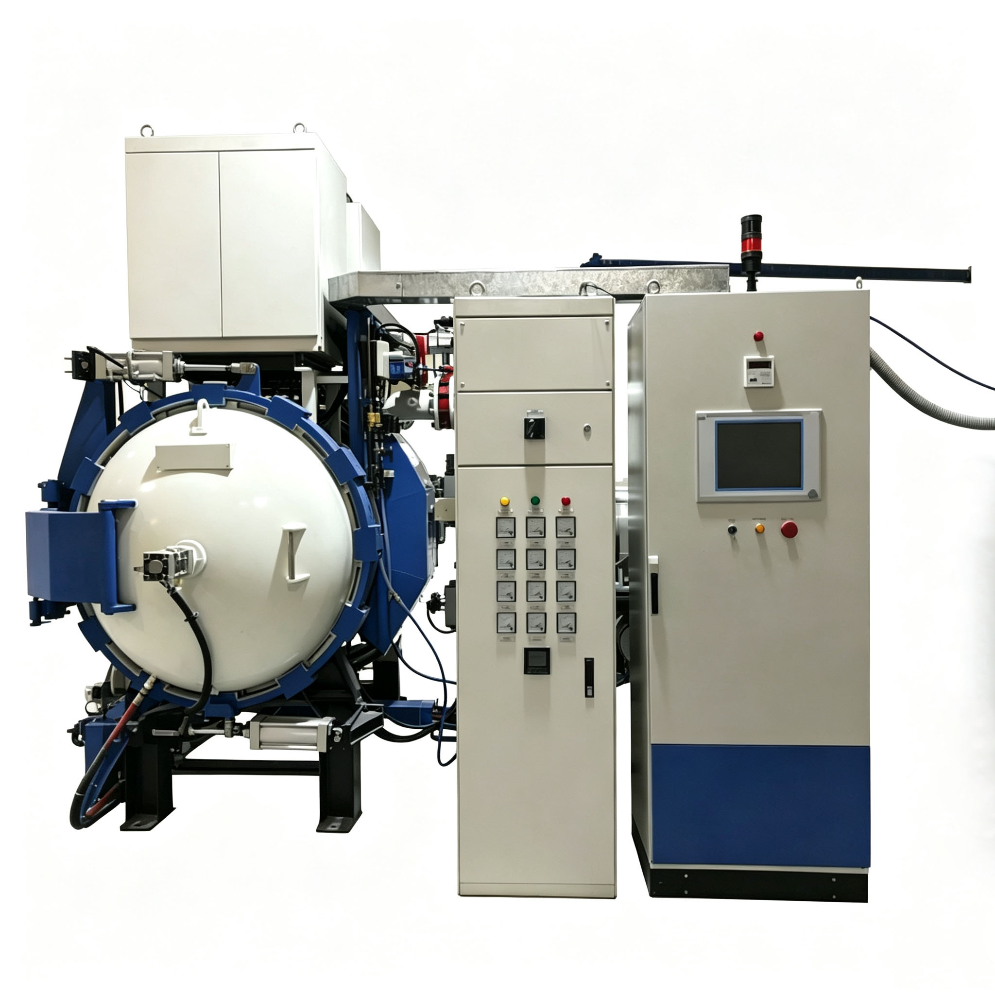 Horno de tratamiento t&eacute;rmico al vac&iacute;o completamente autom&aacute;tico, varilla de soporte de grafito de alta temperatura como eje de carga interno del horno