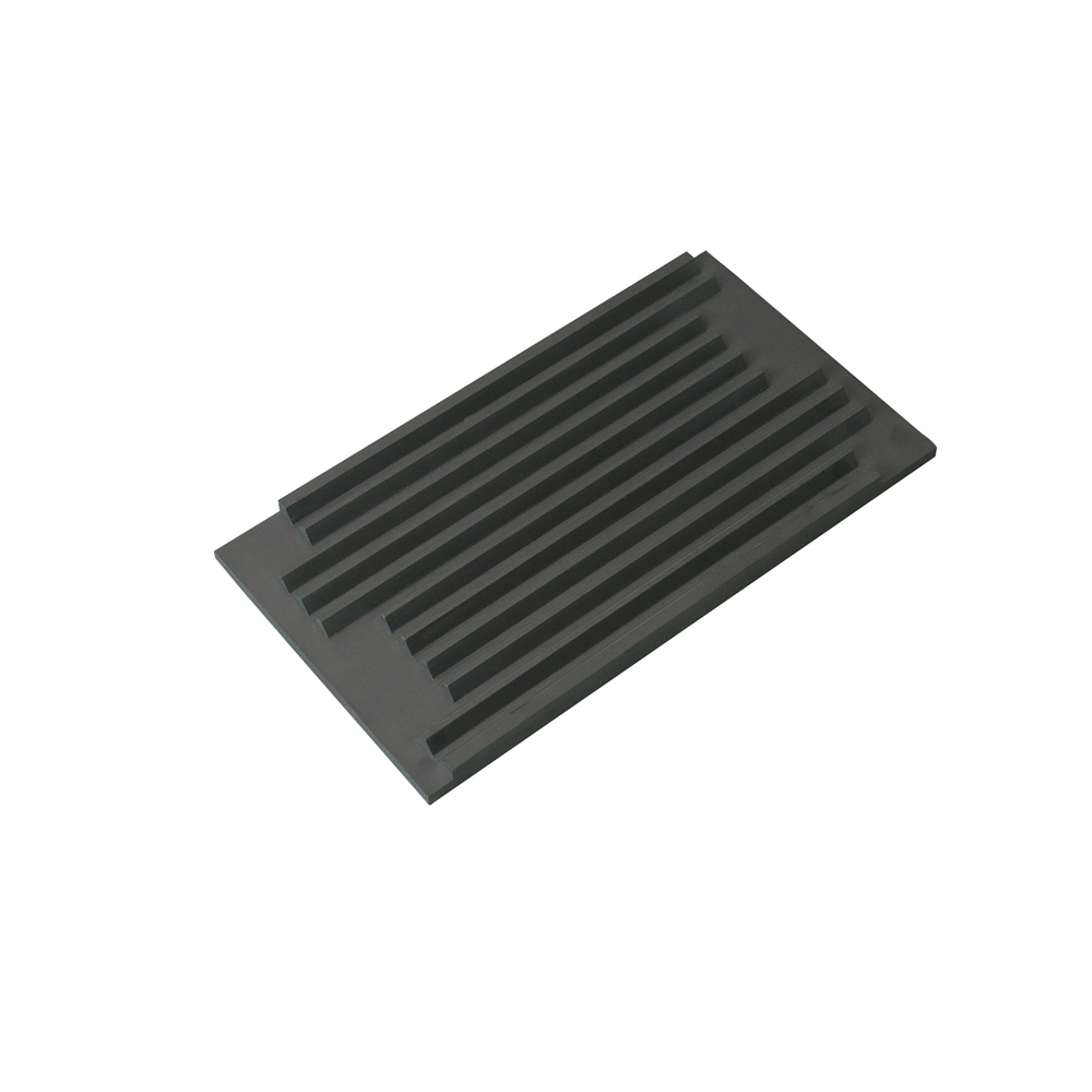 Placas de grafito ranuradas para guía de flujo | Placas de grafito ranuradas de alta pureza diseñadas específicamente para equipos de vacío CVD de semiconductores - NHD Carbon