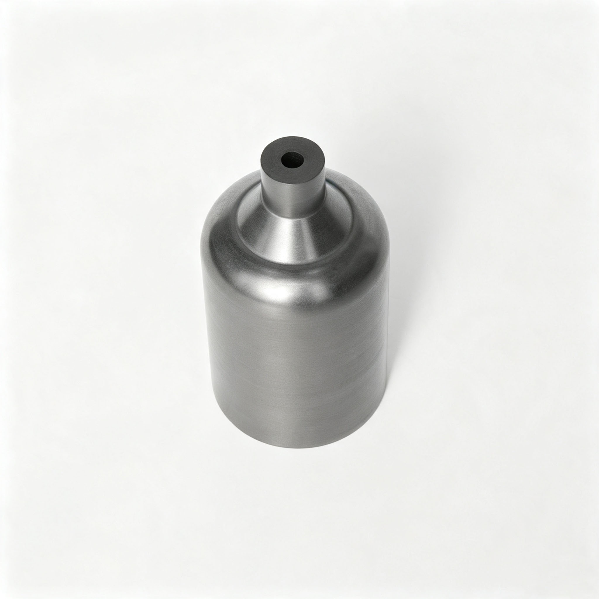Mini crisol de grafito de alta densidad con pico central c&oacute;nico, crisol de grafito de peque&ntilde;a capacidad para experimentos de fundici&oacute;n de metales preciosos en laboratorio