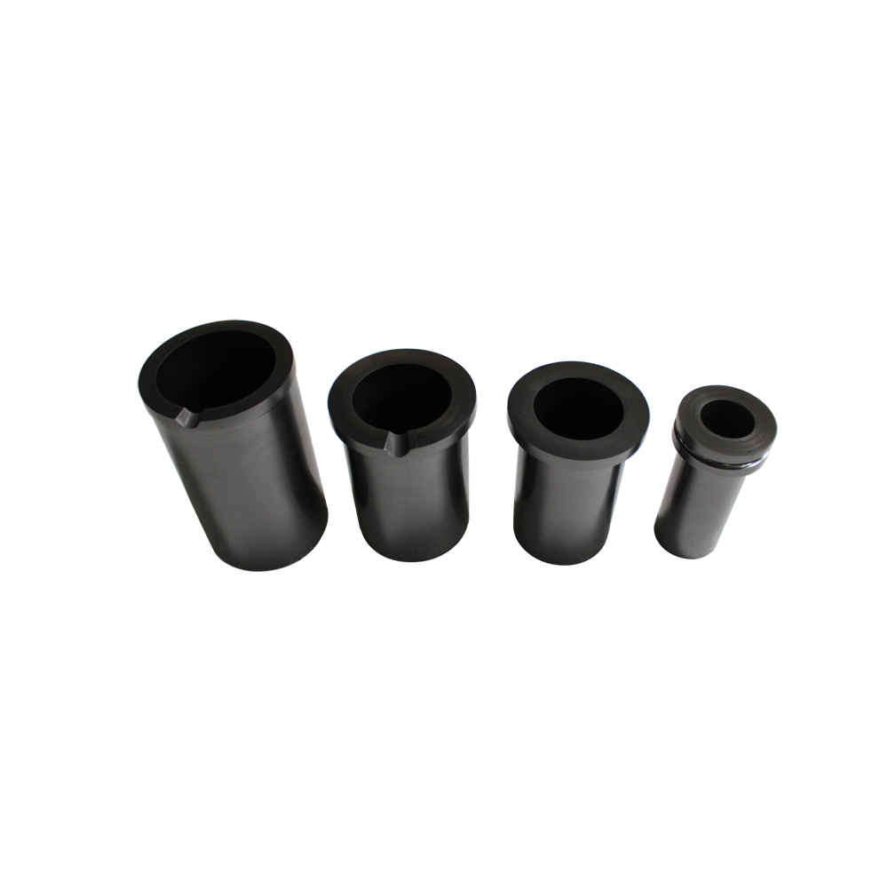 Crisoles de grafito de alta pureza de un solo anillo de grado industrial | Disponible en varios tamaños desde 1 kg hasta 10 kg | Adecuado para la fundición y fundición de oro, plata y cobre.