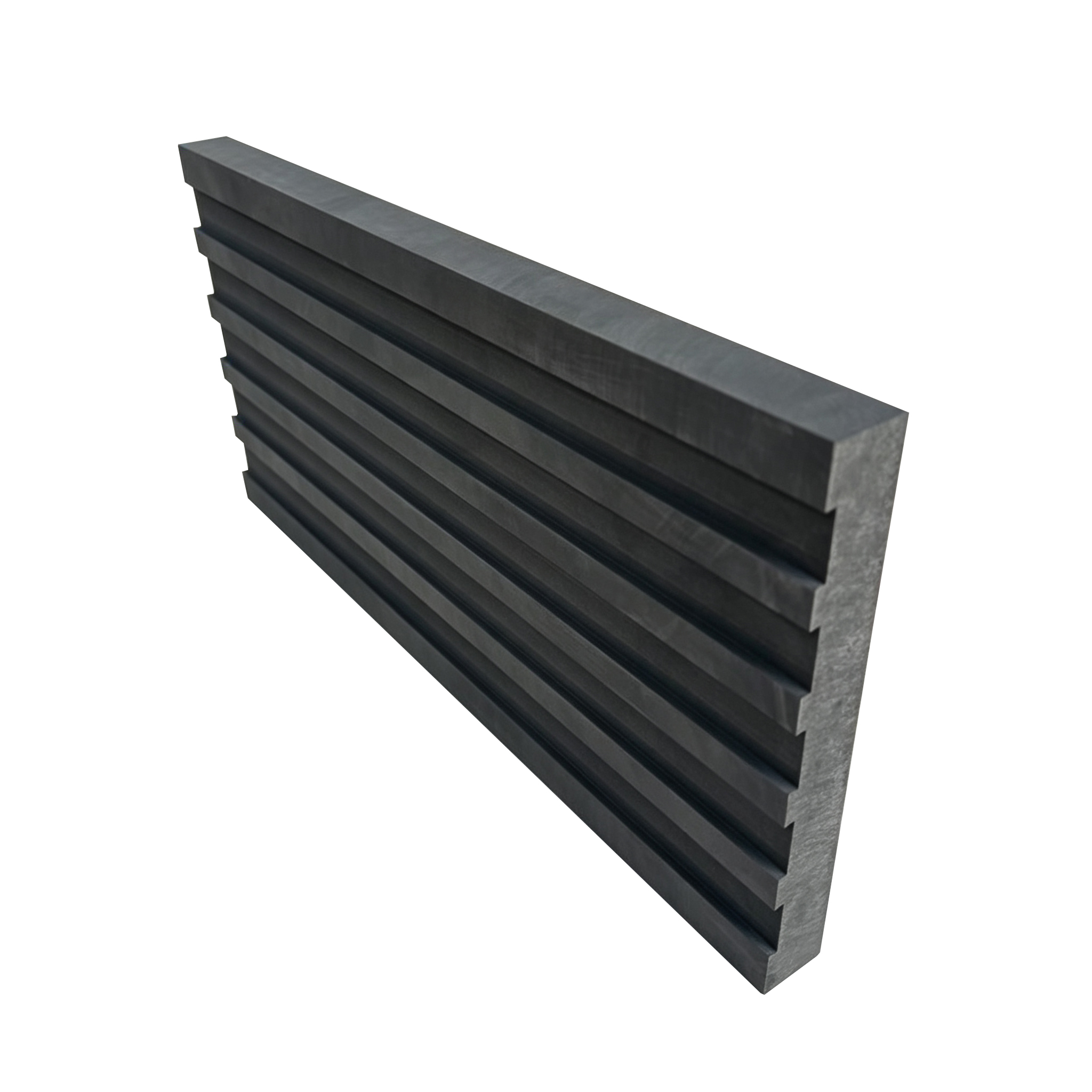 Placas de grafito ranuradas para guía de flujo | Placas de grafito ranuradas de alta pureza diseñadas específicamente para equipos de vacío CVD de semiconductores - NHD Carbon