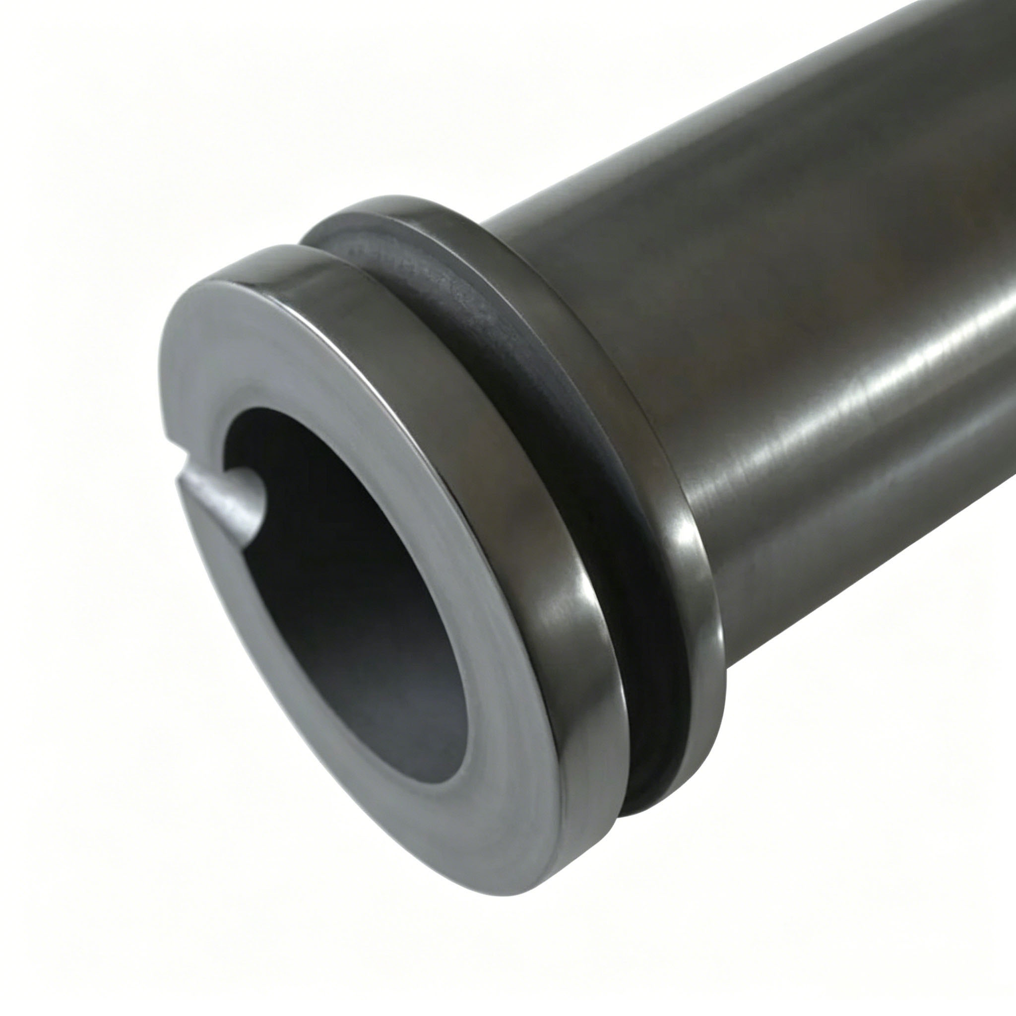 Crisoles de grafito de doble anillo de alta pureza | Contenedores resistentes a golpes térmicos diseñados específicamente para la fundición de metales preciosos | Hecho a medida por NHD