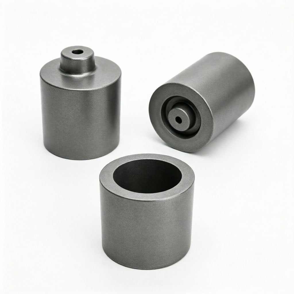 Crisol de grafito personalizado horizontal largo con columna de orificio superior integrada, estable t&eacute;rmico de choque para fusi&oacute;n de metales preciosos
