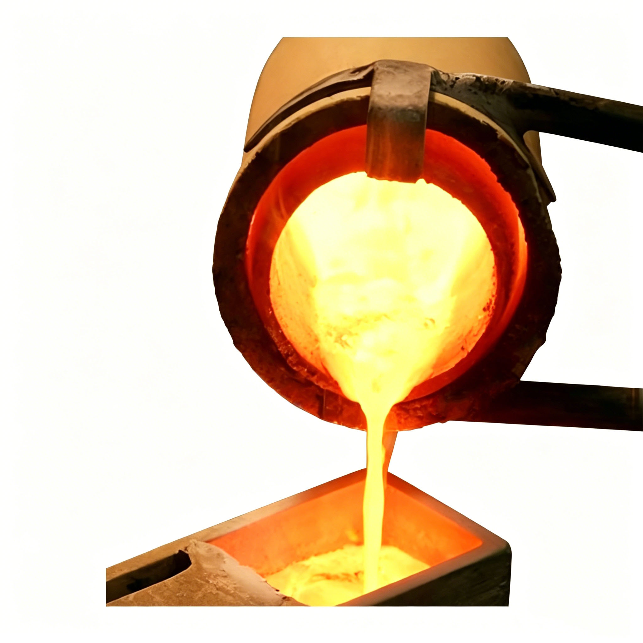 Crisol de grafito de un solo anillo duradero, crisol de grafito de fundici&oacute;n de precisi&oacute;n para fabricaci&oacute;n de joyas y procesamiento de artesan&iacute;a de metal