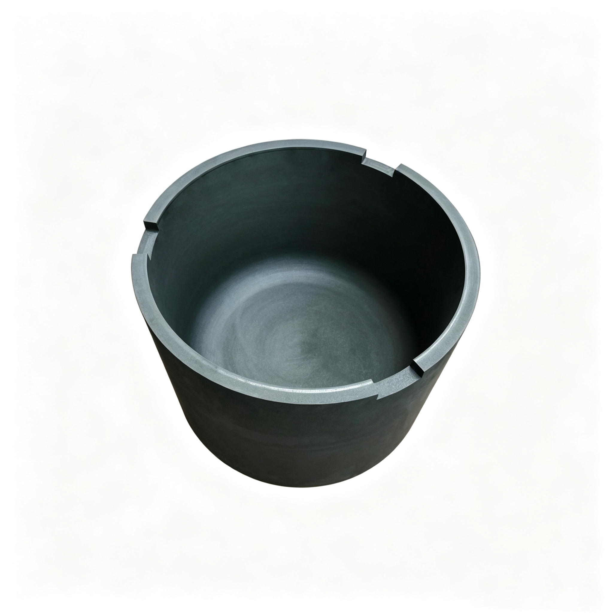 Crisoles de grafito grandes | Crisoles resistentes a altas temperaturas diseñados para fundición industrial de gran capacidad y fundición de metales preciosos | nhd