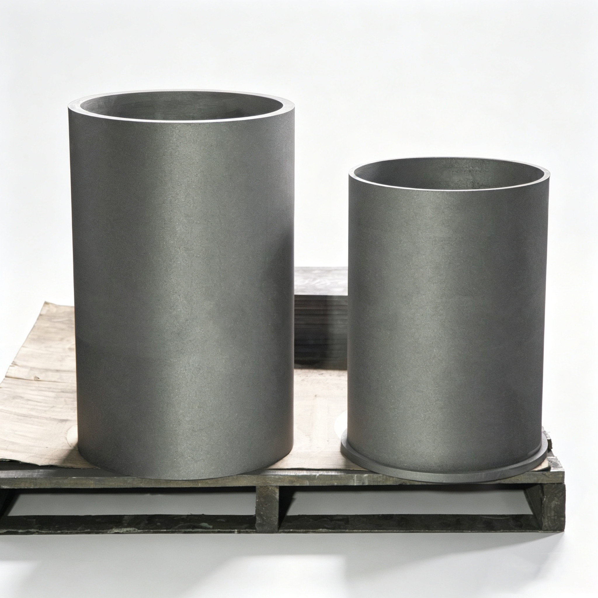 Crisoles de grafito grandes | Crisoles resistentes a altas temperaturas diseñados para fundición industrial de gran capacidad y fundición de metales preciosos | nhd